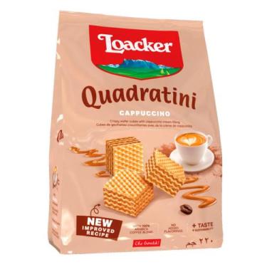 Imagem de Mini Wafer Quadratini Cappuccino Loacker 110g