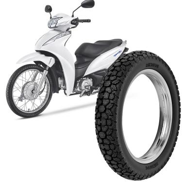 Imagem de Pneu Moto Biz 110i Rinaldi Aro 14 80/100-14 49L Traseiro WH21