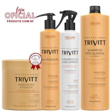 Imagem de Trivitt - Cauterização + Hidratação 500g + Segredo Do Cabeleireiro + S