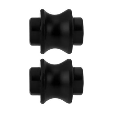 Imagem de eMagTech 2 peças de parafuso de eixo de suporte de espaçador de barril compatível com Benchmade Bugout 535 compatível com Mini Bugout 533, preto