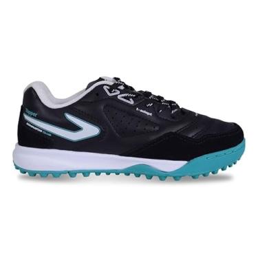 Imagem de Chuteira Topper Dominator Club V Inf Scty Preto/Branco/Verde,35