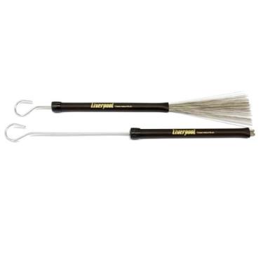 Imagem de Baqueta vassourinha liverpool medium brush va 183 aco - par