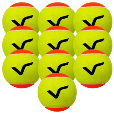 Imagem de Kit com 10 Bolas para Beach Tennis Vg Plus