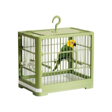 Imagem de Gaiola de Viagem para Papagaios | Gaiola De Transporte Para Periquitos Com Bandeja Extraível | Habitat Fácil De Instalar Para Aves De Estimação Como Araras Periquitos Conures E Calopsitas