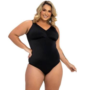 Imagem de Maiô Mastectomia Banho de Mar 620532, Preto, 46