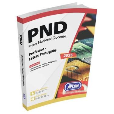 Imagem de Apostila PND 2025 CNU Professores Professor Letras Português - Apcon
