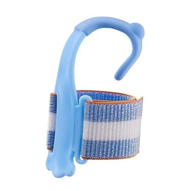 Imagem de ＫＬＫＣＭＳ 2x Anti Gancho Corretor de Pulso Escrita Ferramentas de Correção de Postura Circunferência Do Pulso 10 a 18 Cm Caneta Grips para Crianças Inic