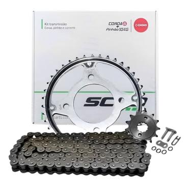 Imagem de kit Relação Cb250F Twister 2016 A 2022 Com Retentor Scud 