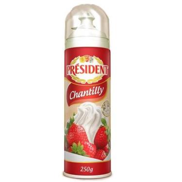Imagem de Creme Chantilly Spray Président Frasco 250g - President