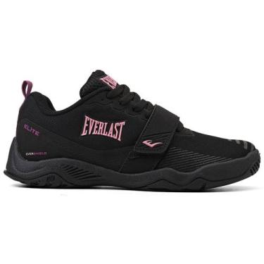 Imagem de Tênis everlast elite feminino preto/roxo, 36