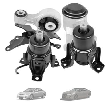 Imagem de Conjunto de montagem de motor compatível com 2007 2008 2009 2010 2011 2012 Altima 3.5L CVT e Maxima 3.5L 2009–2014 – Substitua A4355HY A4365HY A4356HY A7363 A777 361