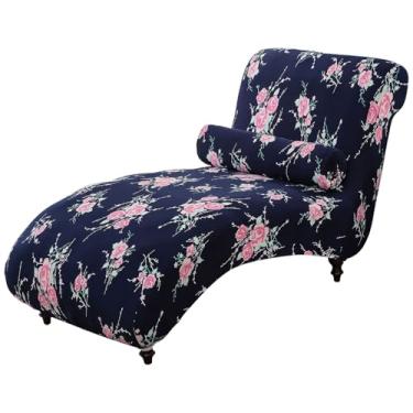 Imagem de Capa de sofá sem braços, espessa, para sala de estar, capa de sofá elástica para sala de estar, sala de estar, sala de estar, capa de espreguiçadeira, com parte inferior elástica, lavável na máquina