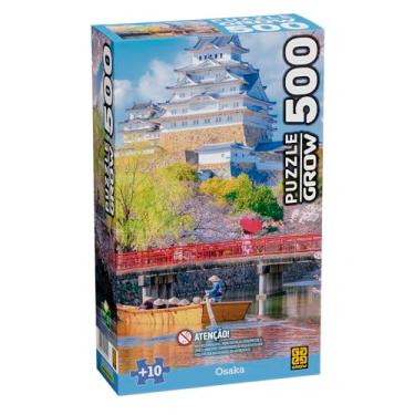Imagem de GROW Quebra-Cabeça Osaka 500 Peças, Multicor, 50 x 36.5 cm, 17117