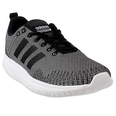 Imagem de adidas Tênis de corrida feminino Cf Superflex W, Branco/Preto/Preto, 6