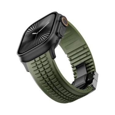 Imagem de Pulseira De Borracha De 46mm 45mm 44mm 42mm Para Apple Watch Ultra 2 1