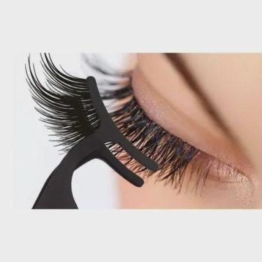 Imagem de KIT 3 Pares Cilios Magneticos Postiço Pronta em Menos Tempo - Cílios +