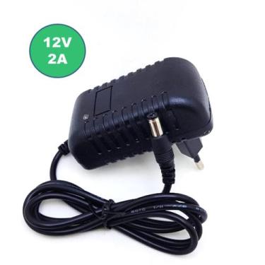Imagem de Fonte 12v 2a estabilizada alimentação para eletrônicos fita LED câmera