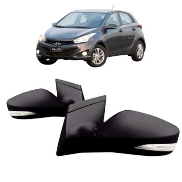 Imagem de Retrovisor Hb20 2013 2014 2015 2016 Eletrico Com Pisca