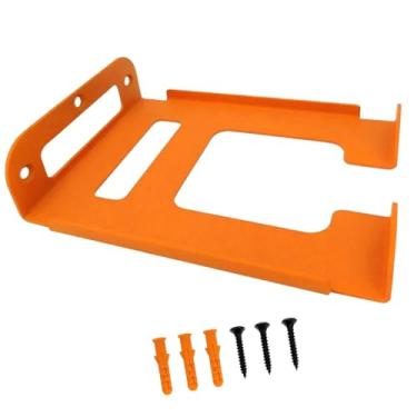 Imagem de Fenteer Suporte para aparador de grama, suporte para parede, organizador de garagem, para ferramentas elétricas de jardim e fazenda, para roçadeira para