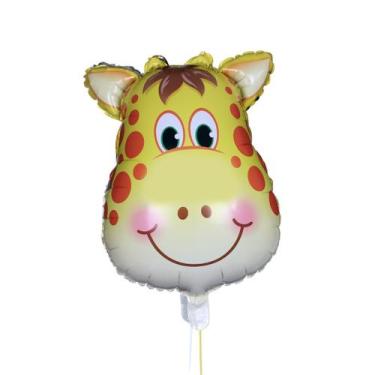 Imagem de Kit Balão Animais Com 6 Bexigas Látex - PartiuFesta, GIRAFA