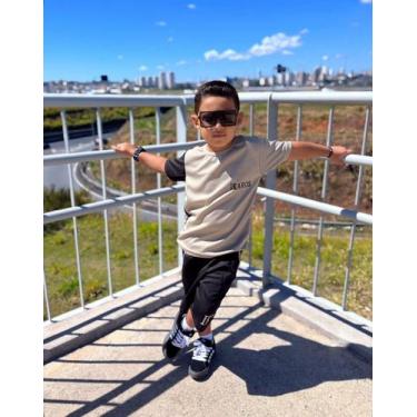 Imagem de Novo Conjunto Infantil Juvenil Verão Blusa E Short Ikaros Kids, Conjun