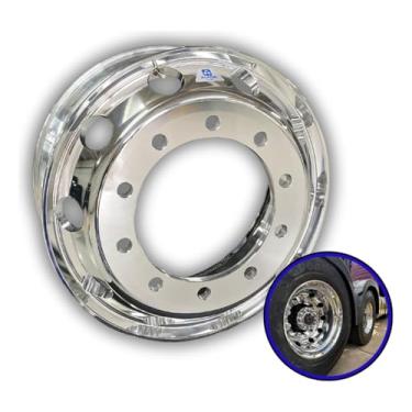 Imagem de Roda de Aluminio para Caminhão, 295/275, Borda Larga