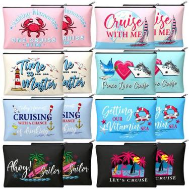 Imagem de Kit de sobrevivência Cruise Silkfly, bolsas de cosméticos, 16 unidades