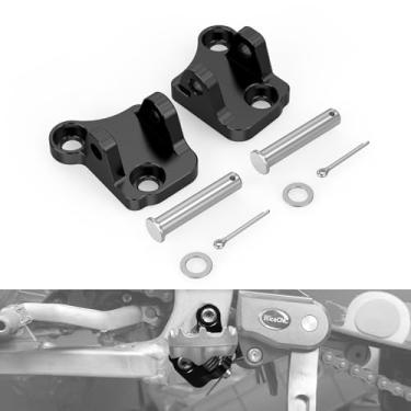 Imagem de NICECNC Kit de apoio para os pés para bicicleta suja compatível com Yamaha YZ125 2005-2023 YZ250 2005-2023 YZ125X 2017-2023 YZ250X 2016-2023, alumínio