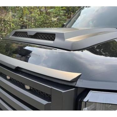 Imagem de Grade de para-choque de carro Spoiler traseiro para porta-malas kit de corpo de asa saia lateral protetor de motor compatível com Traveler Shanhai T2 parte externa (protetor de motor)