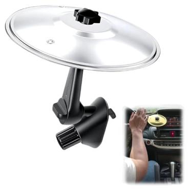 Imagem de Prato de carro, saída de ar para prato de carro, tambor de símbolo de carros, fácil de encaixar, alívio de estresse, acessório de carro musical divertido durável - Mini conjunto de bateria para todas