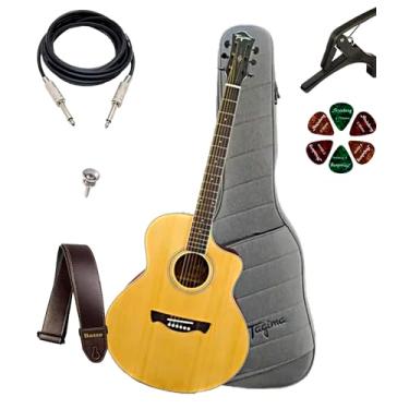 Imagem de Violão Eletroacústico Tagima Hampton Eq-ntop + Acessórios