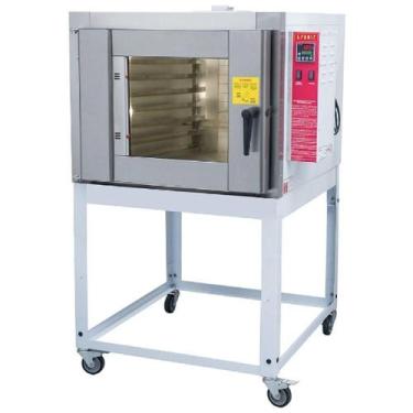 Imagem de Forno Turbo Elétrico 5 Esteiras Total Inox Gpaniz FTE150 Trifásico, 38