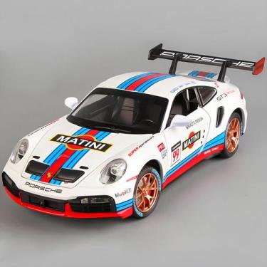 Imagem de Carro de brinquedo RHSmeuttle Porsche 911 GT3 RS RSR Turbo S 1:32 Diec
