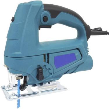 Imagem de Serra Tico Tico 650W 3000 Rpm Corte Ajustável 45 Guia Laser Madeira Al