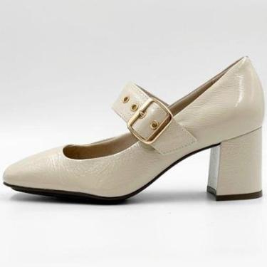 Imagem de Sapato Bottero Boneca em Verniz Salto Médio Feminina-Feminino