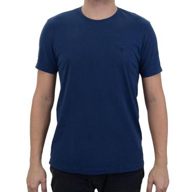 Imagem de Camiseta Masculina Docthos MC Slim Marinho - 623119082-Masculino