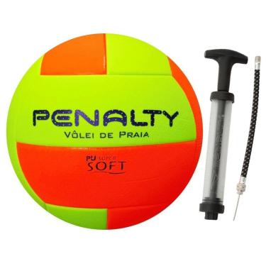 Imagem de Bola Volei De Praia Penalty Mais Inflador Oficial-Unissex