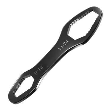 Imagem de TENYELE Chave inglesa de 8 a 24 mm para autoaperto ajustável para óculos chave inglesa de cabeça dupla ferramenta manual para fábrica