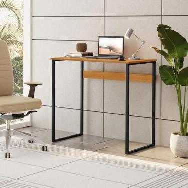 Imagem de Escrivaninha Ls Duarte Compacta 76x40 Industrial - Duarte moveis