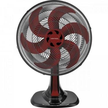 Imagem de Ventilador De Mesa 40 Cm 110V Turbo6 Vermelho Ventisol