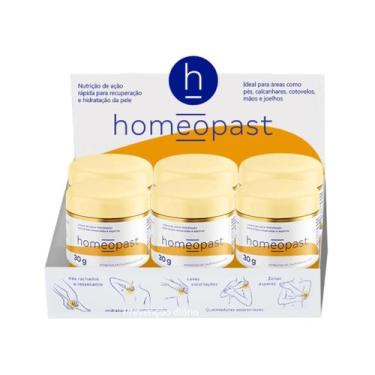 Imagem de Creme Ultra Hidratação Para Pés Rachados Com 6 Unidades - homeopast