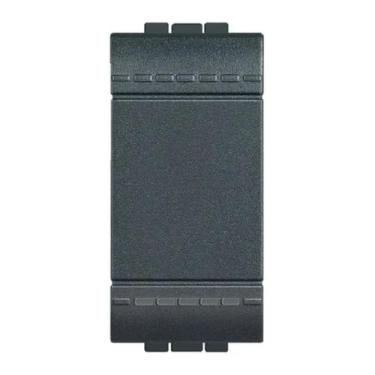 Imagem de Pulsador Living Light Preto 10A 250V Bticino Pial