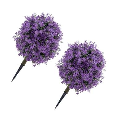 Imagem de Aqur2020 Topiaria de Cipreste Artificial, 2 Peças, Plantas Ao Ar Livre de 23.6 Espaços, Arbustos de Cedro Falso Com Espinhos para Uso Interno e Externo da Varanda Frontal