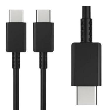 Imagem de Cabo Duplo C Original S21 Ultra S22 Plus S23 A53 A54 A70 A71 A73 A74 A