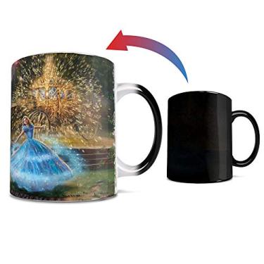 Imagem de Morphing Mugs Disney - Cinderela - Wishes Granted - Uma caneca de cerâmica sensível ao calor que muda de cor de 325 ml - Imagem revelada quando um líquido quente é adicionado!