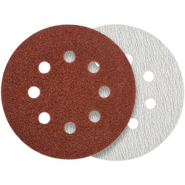 Imagem de Disco Lixa 125 Mm G40 Alvenaria Com Fixador Tradestar