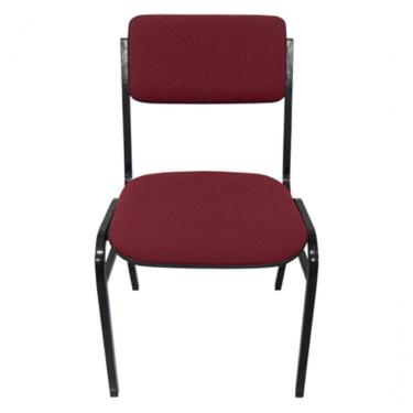 Imagem de Cadeira Empilhável Para Auditórios Linha Hotel Smart Vemelho