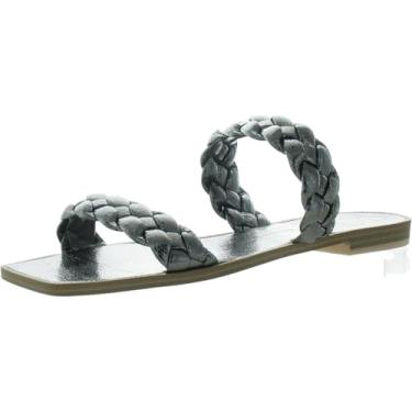 Imagem de Dolce Vita Indy Slide Feminino, Grafite metálico Stella, 6