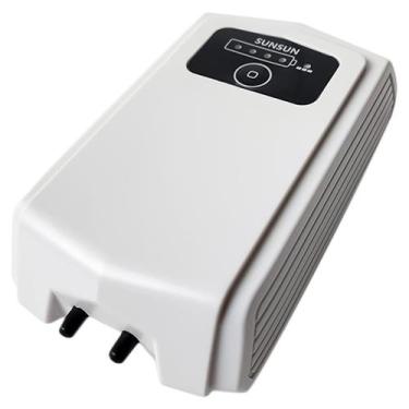 Imagem de Compressor de Ar Sunsun APQ102 com Bateria 2 Saídas 2 L min