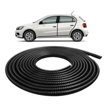 Imagem de 10m Borracha Couro Cobra Proteção Da Porta 7x14 Mm Gol G5 G6 [f103]